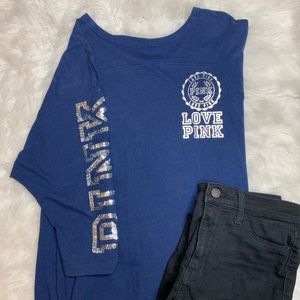 Victoria Secret’s PINK Campus Tee long sleeve 💛